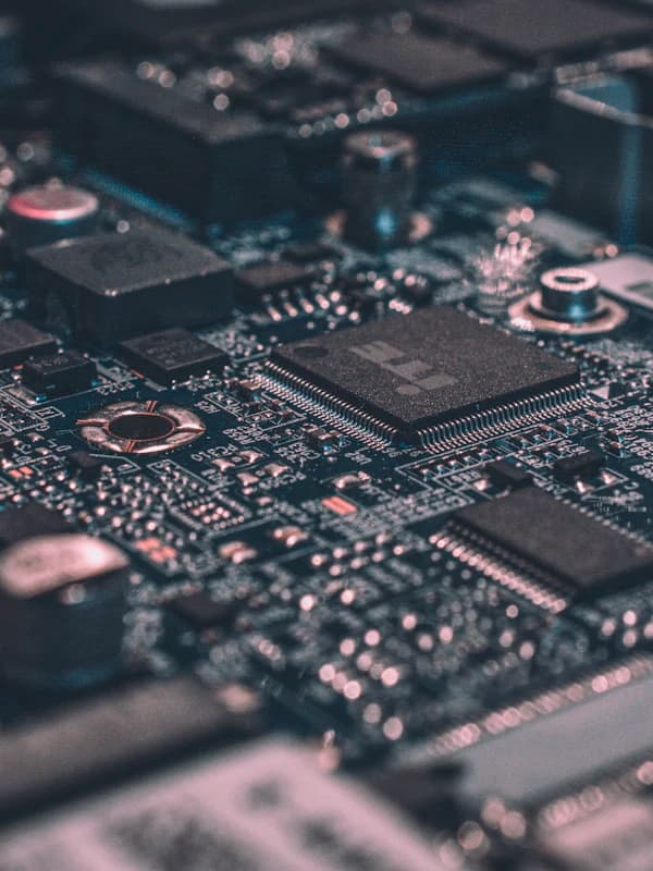 Circuit board close-up